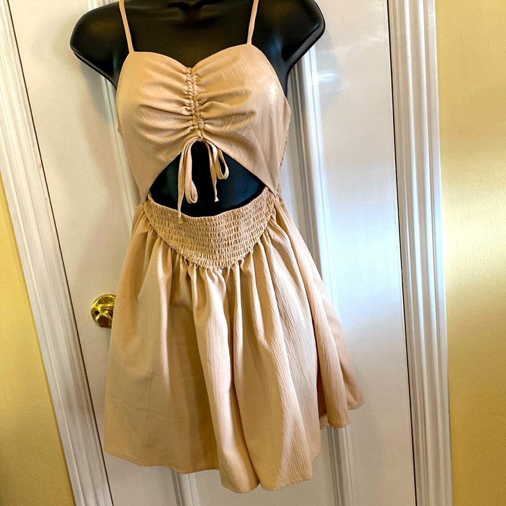 Tan Romper Size Small